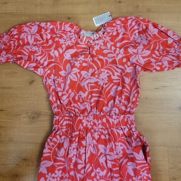 Voyageur by Mersea Hedy Tropical Floral Midi Dress - Picture 8 of 16